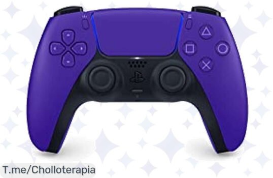 Descubre el mando inalámbrico DualSense Galactic Purple para PS5 a un precio loco, con inmersión brutal que no podrás dejar pasar ¡Compra ya antes de que se agote!