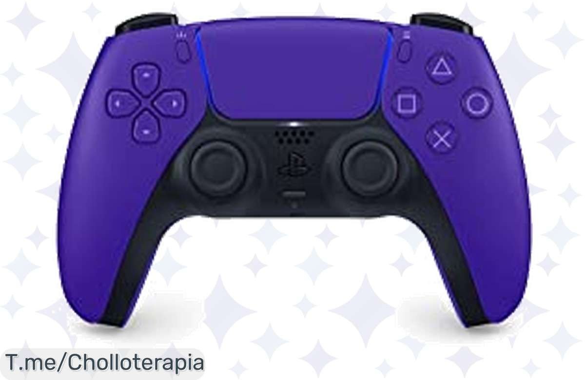 Descubre el mando inalámbrico DualSense Galactic Purple para PS5 a un precio loco, con inmersión brutal que no podrás dejar pasar. ¡Compra ya antes de que se agote!