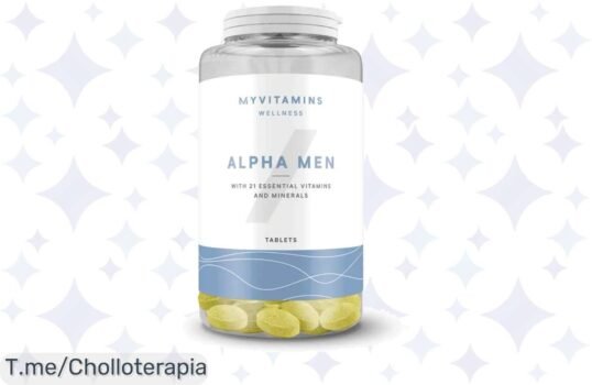 Descubre el ofertón de Multivitamínico Alpha Men y siente la energía como nunca antes ¡No te quedes sin él, aprovecha este chollo limitado ya!