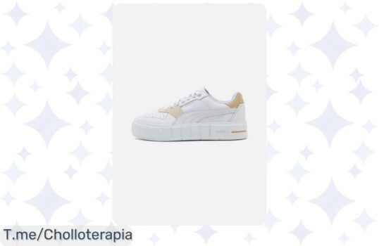 Descubre el ofertón de Puma CALI COURT MATCH: zapatos blancos que mezclan estilo y comodidad a un precio loco ¡Cómpralos ya antes de que se agoten y sorprende a tus pies!