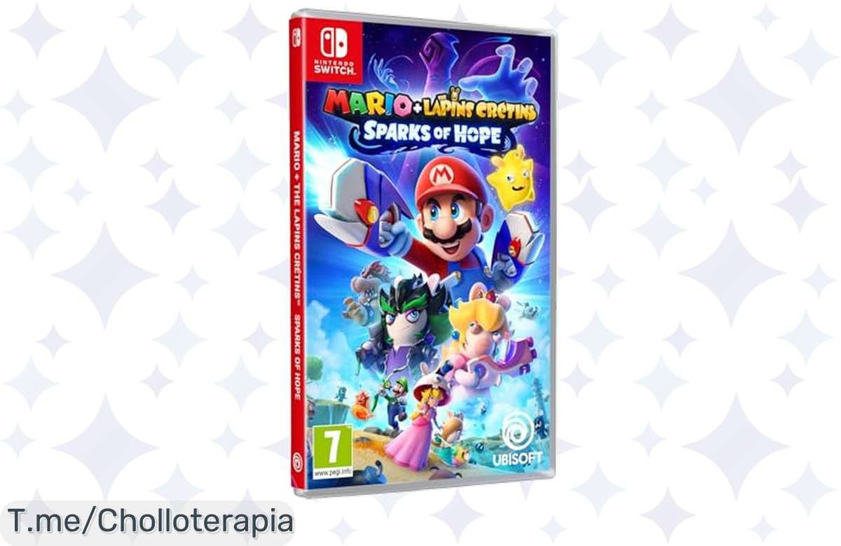 Descubre el ofertón de Ubisoft: ¡Mario + The Lapins Crétins Sparks of Hope para Nintendo Switch, diversión sin límites a un precio loco! ¡Compra ya antes que se agote!