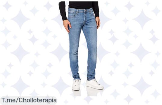 Descubre el ofertón de los vaqueros Jack & Jones que estilizan tu figura y te brindan comodidad total ¡Atrapa esta ganga antes de que se agoten!