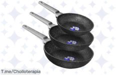 Descubre el ofertón de sartenes Cecotec Polka Exclusive: cerámica antiadherente para cocinar sin preocupaciones ¡Aprovecha este chollo y transforma tus platillos ya!