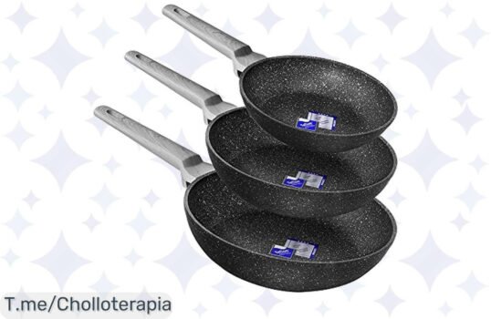 Descubre el ofertón de sartenes Cecotec Polka Exclusive: cerámica antiadherente para cocinar sin preocupaciones ¡Aprovecha este chollo y transforma tus platillos ya!