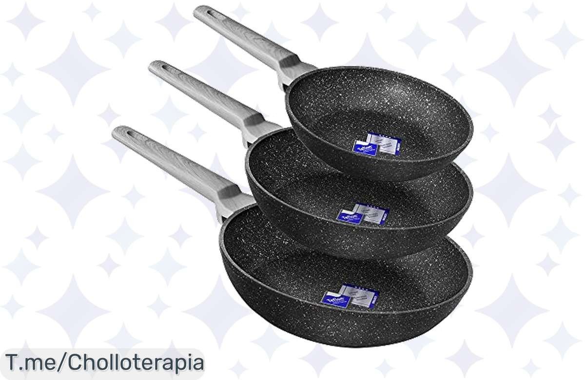 Descubre el ofertón de sartenes Cecotec Polka Exclusive: cerámica antiadherente para cocinar sin preocupaciones. ¡Aprovecha este chollo y transforma tus platillos ya!