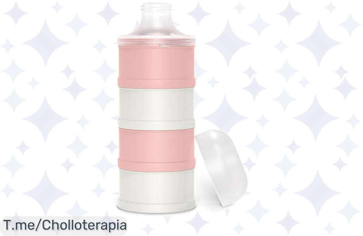 Descubre el ofertón del Dosificador Suavinex: 4 compartimentos y tapa protectora para llevar la leche en polvo a todas partes. ¡Aprovecha este precio loco antes de que se acabe!