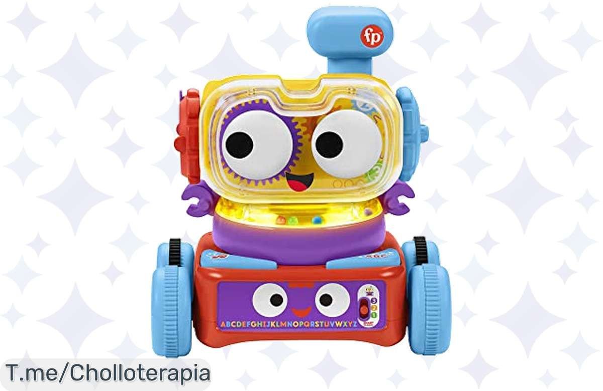 Descubre el ofertón del FisherPrice Tito Robotito, un robot educativo que hará que tu bebé aprenda y juegue con más de 120 canciones. ¡Compra ahora antes de agotar existencias!