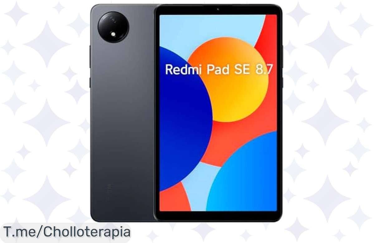 Descubre el ofertón del Xiaomi Redmi Pad SE: 4GB de RAM para que tus juegos vuelen y 64GB de almacenamiento. ¡Aprovecha este precio loco antes que se agote!