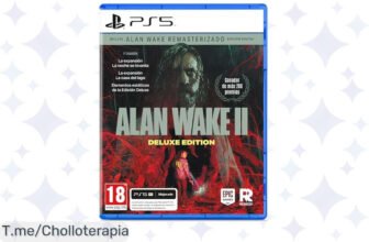 ¡Descubre el ofertón del año! Alan Wake 2 Deluxe Edition para PS5 te sumerge en un terror psicológico único, ¡no dejes escapar esta ganga y compra ya antes que se agote!