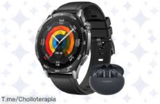 Descubre el ofertón del año: HUAWEI WATCH GT 5 con FreeBuds 5i incluidos, salud y música por hasta 28 horas ¡no dejes pasar este precio loco, la oferta es limitada!