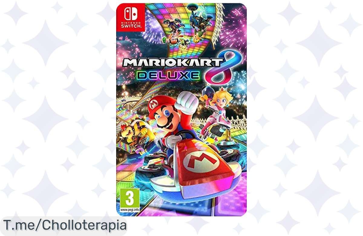 Descubre el ofertón del año: Mario Kart 8 Deluxe con manillar Nintendo Labo a precio loco, ¡diversión garantizada con amigos! No dejes pasar esta oportunidad única.