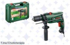 Descubre el ofertón del año: Taladro percutor eléctrico EasyImpact 600, fácil de usar y con maletín incluido ¡No te lo pierdas, oferta limitada a precio loco!