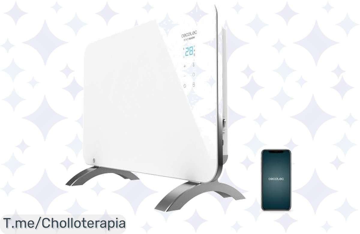 Descubre el ofertón del invierno: Radiador Eléctrico Cecotec con Wifi, calienta tu hogar al instante y contrólalo desde tu móvil. ¡Tiempo limitado, adquiere el tuyo ya!