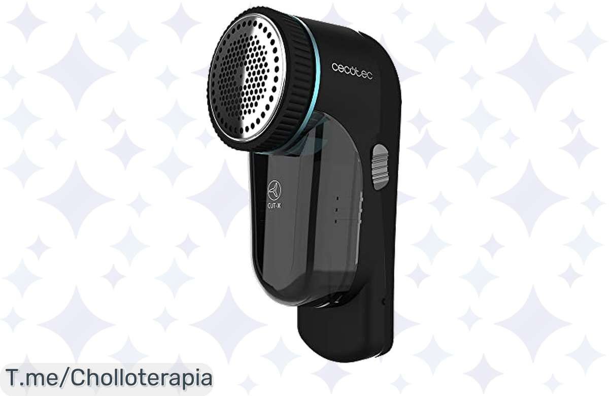 Descubre el ofertón que cambiará tu vida: Cecotec Quitapelusas CutX 4500, con 45 minutos de libertad y cuchilla de 50 mm. ¡Aprovecha este precio loco antes de que se acabe!