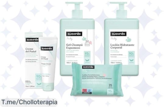 Descubre el pack cosmético ideal para tu bebé: 4 productos naturales que cuidan su piel a un precio loco ¡No dejes pasar este ofertón limitado y ahorra ahora!