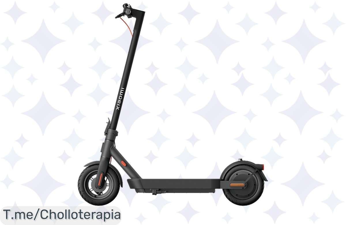 Descubre el patinete eléctrico Xiaomi EScooter 4 Pro a un precio loco, velocidad hasta 25 km/h y 60 km de autonomía. ¡No pierdas esta oferta única, llévatelo ya!