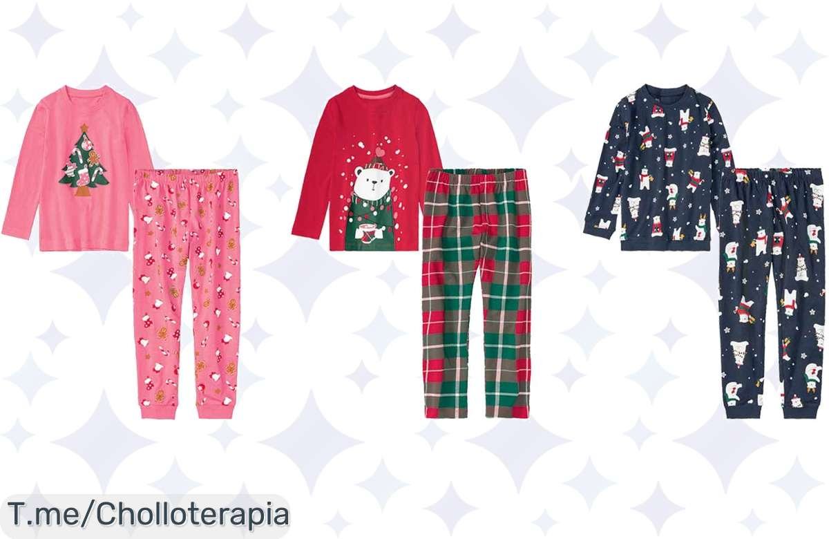 Descubre el pijama navideño infantil más cómodo del año con un descuento brutal que hará las mañanas mágicas. ¡Compra ahora antes de que se acabe este super chollo!