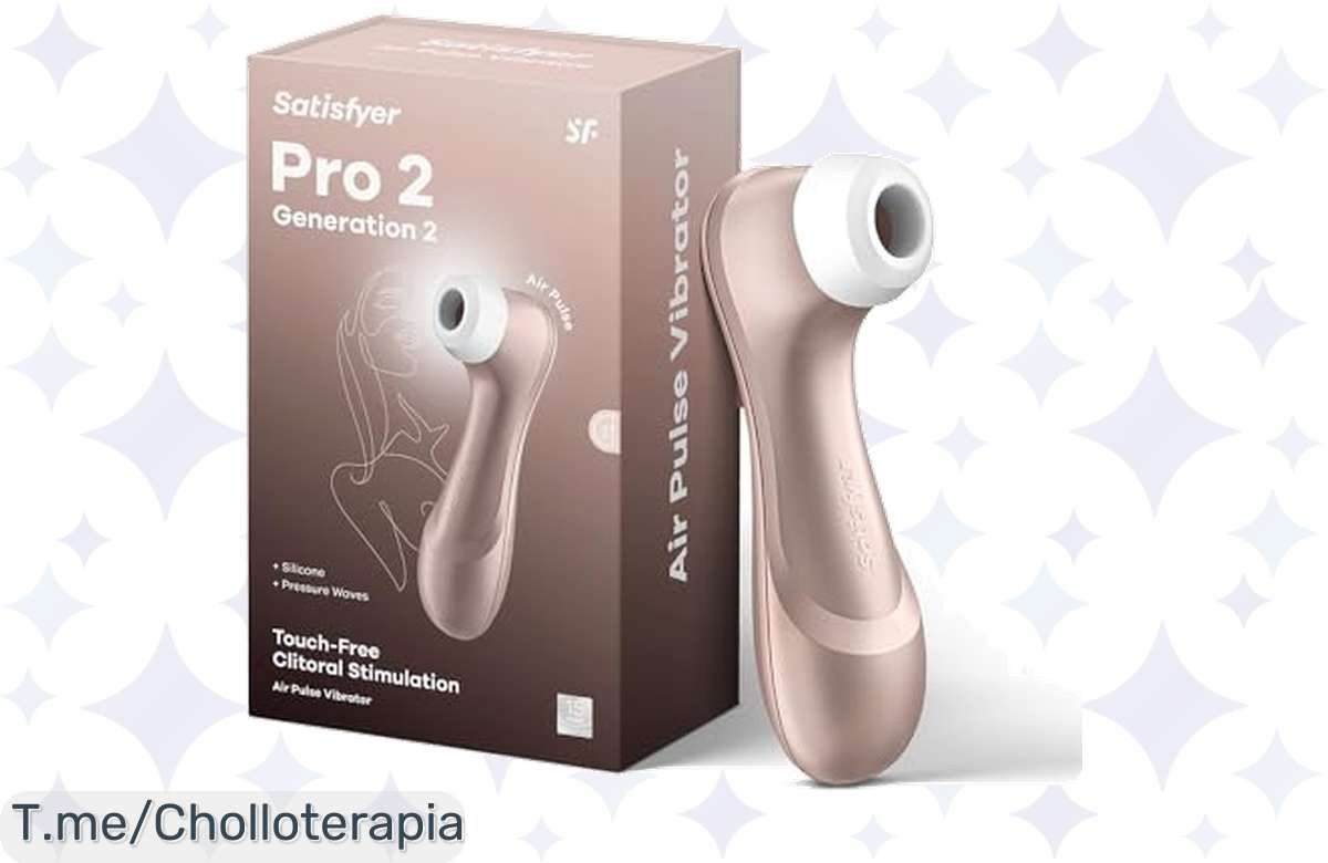 Descubre el placer extremo con Satisfyer Pro 2 a precio loco, tecnología Airpulse y 11 intensidades que transformarán tus momentos íntimos. ¡No te lo pierdas, oferta limitada!