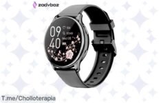 Descubre el reloj inteligente que controla tu ritmo cardíaco y te conecta con estilo, ¡ofertón única que no puedes dejar pasar! Aprovecha este precio loco antes de que se agote