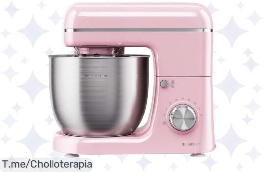 Descubre el robot de cocina Rosa 600 W, facilita tus recetas y sorprende a todos Aprovecha este ofertón único antes que se agote, ¡hazlo tuyo ahora!