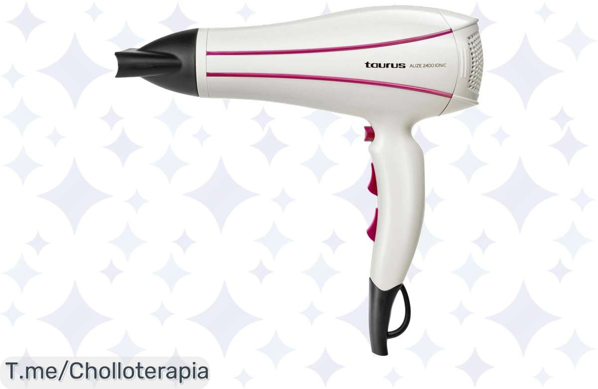 Descubre el secador Alize 2400 Ionic a un precio loco, con potencia de 2400W para un cabello increíble en segundos. ¡No te quedes sin él, compra ahora esta oferta limitada!