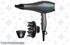 Descubre el secador Cecotec Bamba IoniCare 5300 y transforma tu cabello en minutos con su potente motor de 2200 W a un precio loco ¡No te quedes sin el tuyo, es por tiempo limitado!