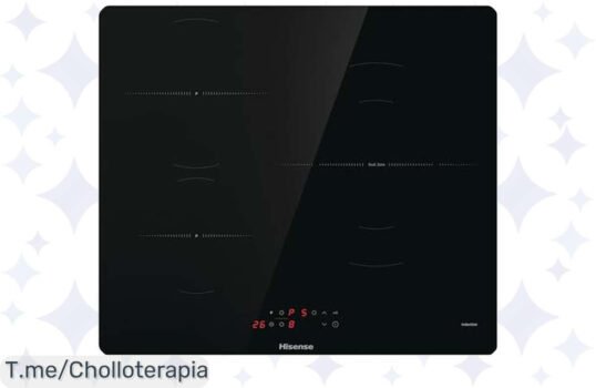 Descubre el super chollo Hisense HI6311BSCE con 7200W y Power Boost, cocina al instante y sorprende a todos, ¡aprovecha el ofertón antes de que se agote!