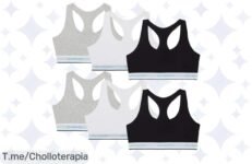 Descubre el super chollo de 6 Tops Deportivos Don Algodón con calidad excepcional y ajuste perfecto, ¡aprovéchalo antes que se agote! Compra ahora esta oferta única