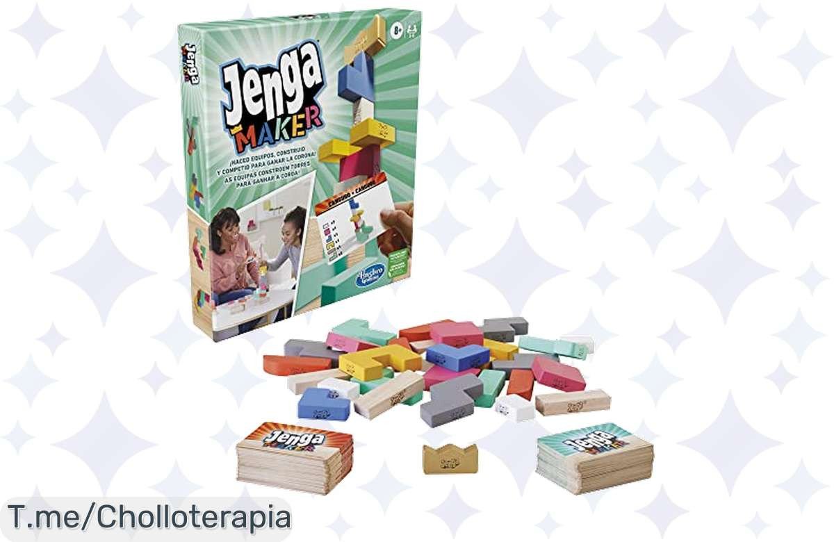 Descubre el super chollo de Jenga Maker: Desata tu creatividad y vive la competencia. Oferta limitada, no pierdas la oportunidad de llevarte la diversión a casa.