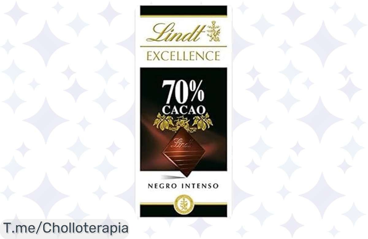 Descubre el super chollo de Lindt Excellence: 5 tabletas de puro placer con cacao 70% que transformarán tus momentos. ¡Aprovecha este ofertón limitado y hazlo tuyo ya!