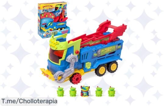 Descubre el super chollo de Mr King Truck: un camión espectacular con robotoxics que garantiza diversión sin fin, ¡aprópialo ahora antes que se agote!