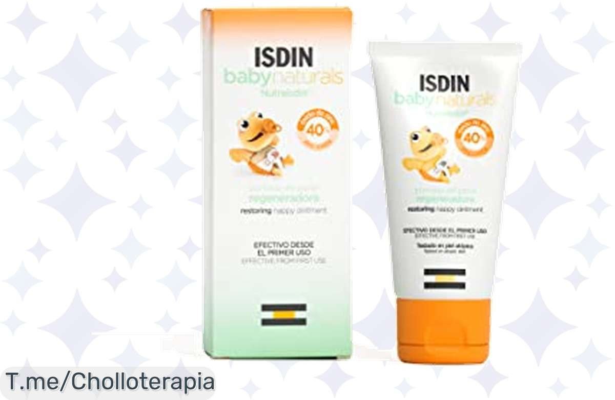 Descubre el super chollo de NutraISDIN Baby Naturals: ¡protege y regenera la piel de tu bebé durante 6 horas! No esperes más, aprovecha este ofertón único antes que se acabe.