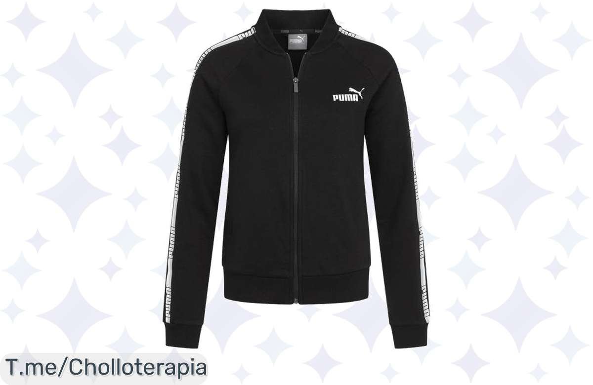 Descubre el super chollo de PUMA Tape Full Zip Mujer, una chaqueta única que combina estilo y comodidad: ¡aprovecha este ofertón antes de que se agote!