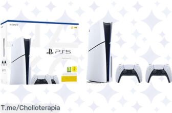 Descubre el super chollo de la PS5 Slim y vive aventuras épicas con gráficos impresionantes y sonido envolvente ¡Compra ya antes de que se agote esta oferta nunca vista!