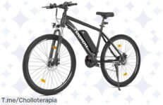 Descubre el super chollo de la Touroll U1, una bicicleta eléctrica que vuela a 25 km-h y conquista cualquier terreno ¡Aprovecha esta oferta limitada antes de que desaparezca!