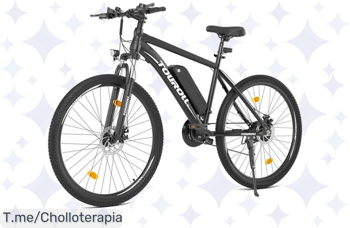 Descubre el super chollo de la Touroll U1, una bicicleta eléctrica que vuela a 25 km/h y conquista cualquier terreno. ¡Aprovecha esta oferta limitada antes de que desaparezca!