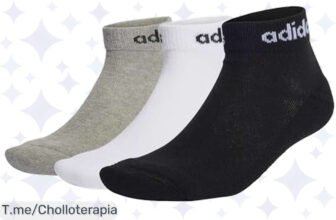 Descubre el super chollo de los calcetines deportivos Adidas: comodidad inigualable para cada paso ¡Aprovecha esta oferta única antes de que se acabe!