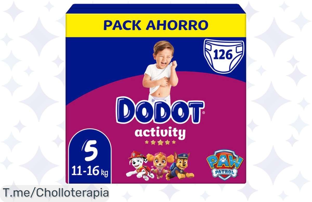 Descubre el super chollo de pañales Dodot Activity Pack, comodidad y suavidad nunca vistas para tu bebé. ¡Compra ya este ofertón antes que se agote!