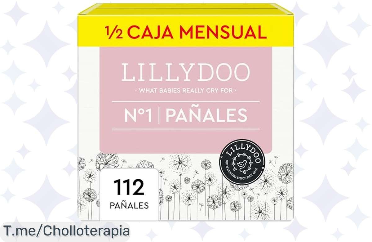 Descubre el super chollo de pañales hipoalergénicos LILLYDOO, suaves y cómodos para tu bebé. ¡No te pierdas esta oferta única, quedan pocas cajas disponibles!