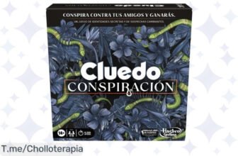 Descubre el super chollo del Cluedo Conspiración, vive la emoción de resolver misterios y diviértete con amigos ¡Hazlo tuyo ahora antes que se acabe esta oferta única!