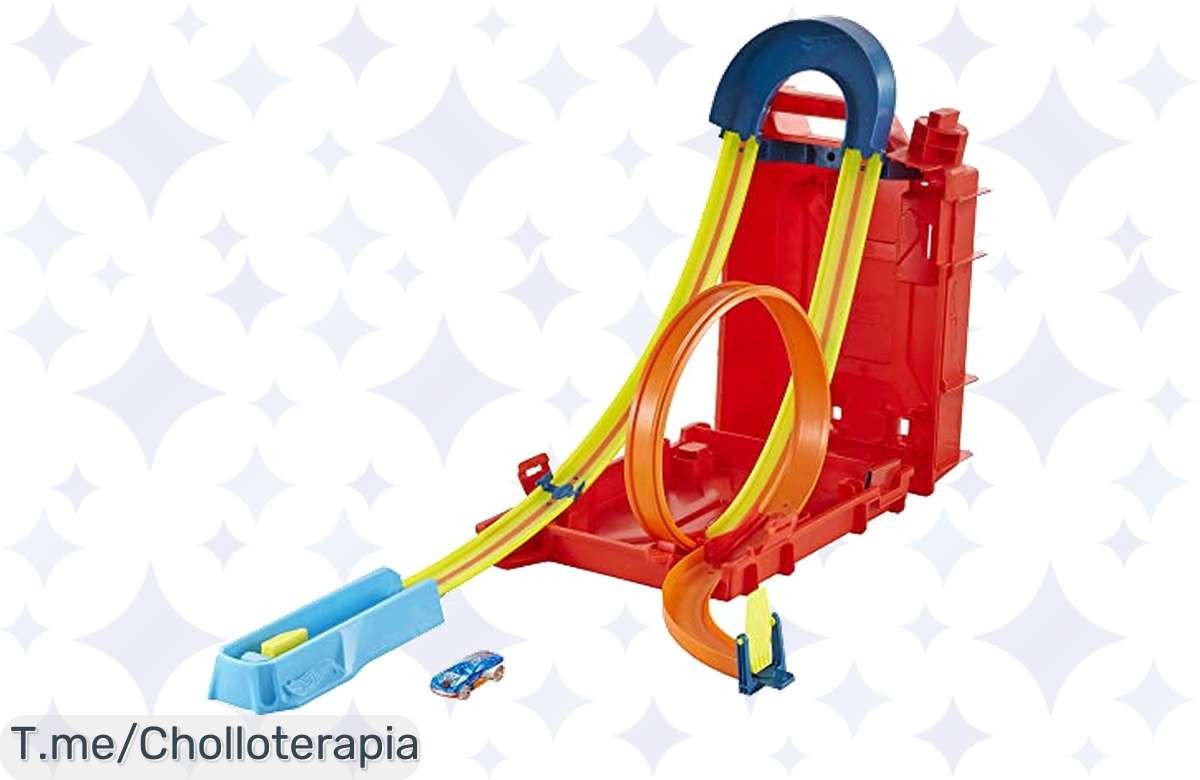 Descubre el super chollo del Hot Wheels Track Builder, crea carreras increíbles y acrobacias sin límites. ¡Aprovecha este ofertón antes de que se agote!