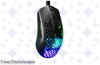 Descubre el super chollo del SteelSeries Aerox 3, ligero y resistente al agua Cada partida será épica con su RGB personalizable ¡Compra ahora antes que se acabe!