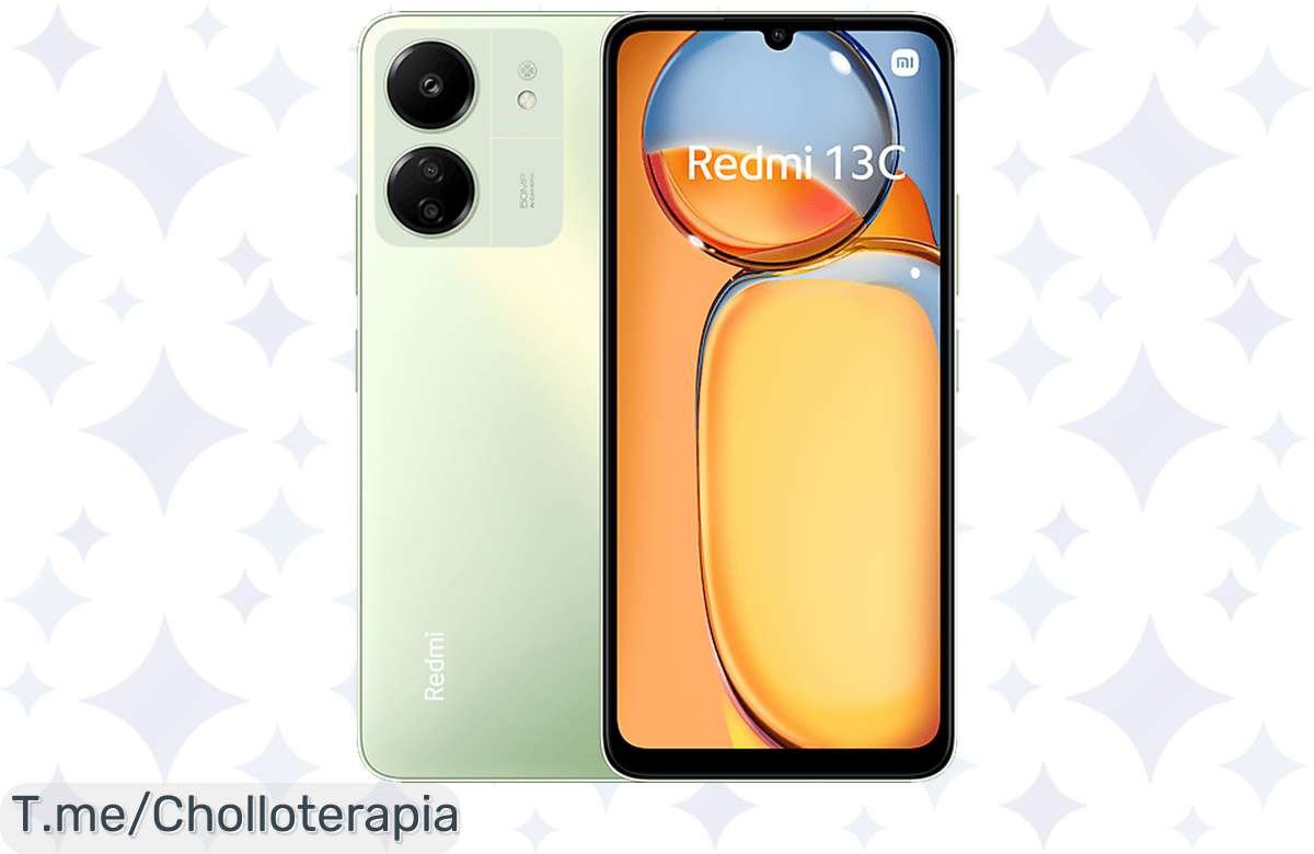Descubre el super chollo del Xiaomi Redmi 13C con pantalla de 6.74 HD+, fotos alucinantes de 50 MP y batería que dura todo el día, ¡ofertón limitado para ti!
