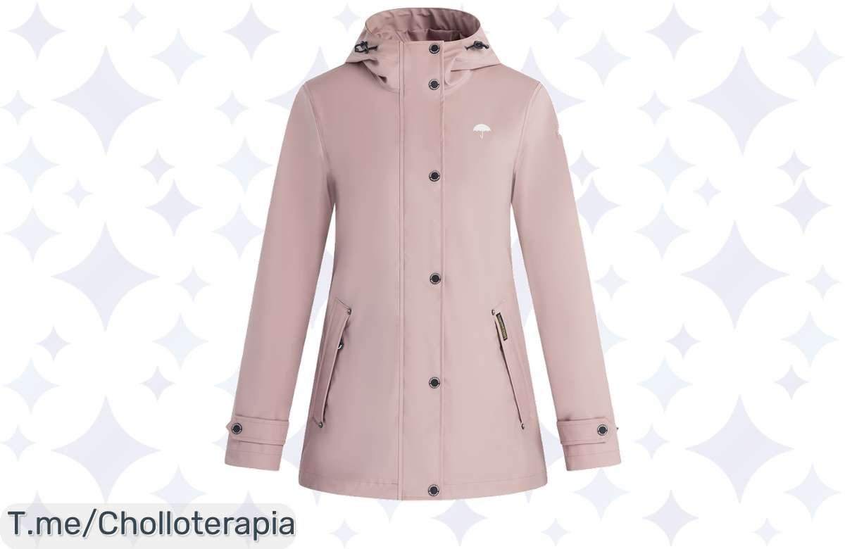 Descubre el super chollo del abrigo impermeable Schmuddelwedda SCHMUDDELWEDDA INCUS en rosa, lucirás increíble y protegido bajo la lluvia. ¡No te lo pierdas, oferta limitada!