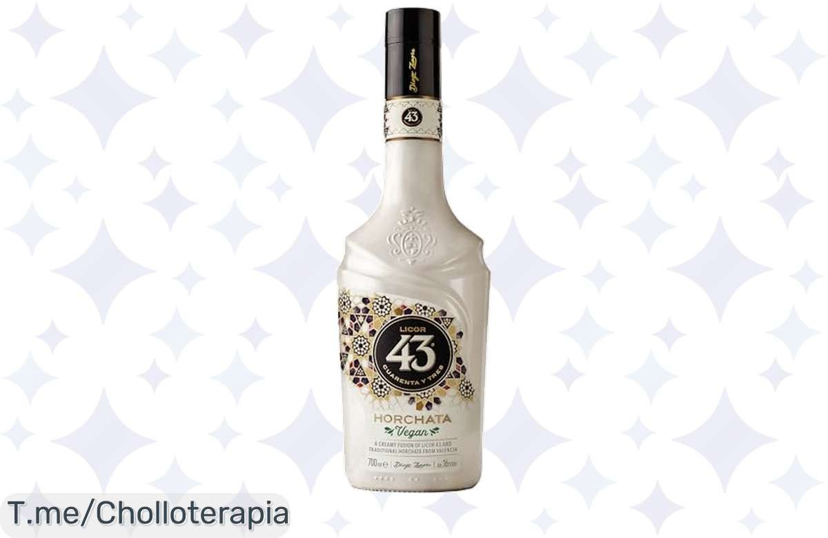 Descubre el super chollo del año: Licor 43 y Horchata Valenciana, una fusión refrescante y vegana que no podrás dejar pasar. ¡Compra ahora antes de que se agote!