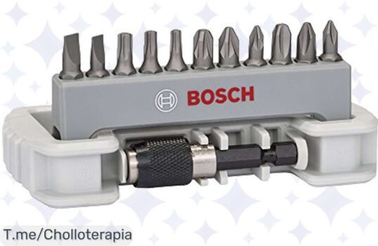 Descubre el super chollo del año: Set de 11+1 Puntas Extra Hard Bosch Professional, calidad insuperable para cada tornillo ¡Aprovecha este ofertón y compra ya antes que se acabe!