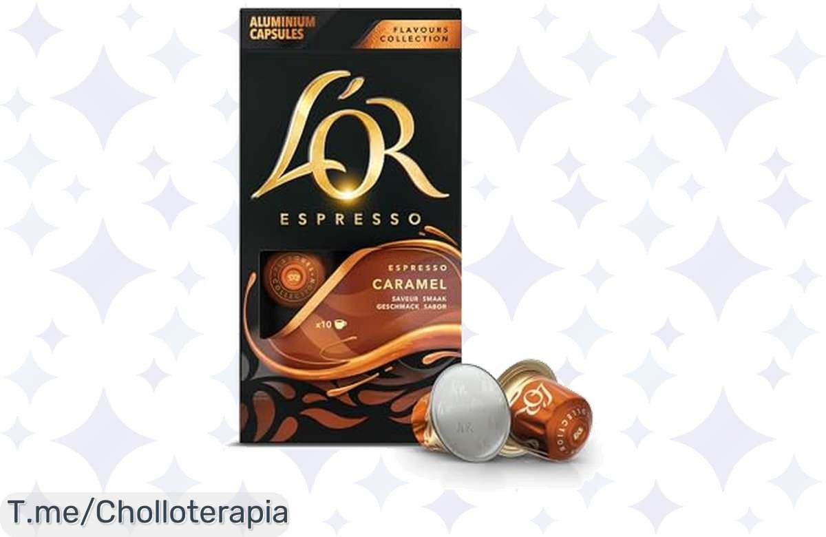 Descubre el super chollo del café L’OR Espresso Caramelo, un sabor suave que transforma tu día. ¡Aprovecha este ofertón y compra ya antes de que se acabe!