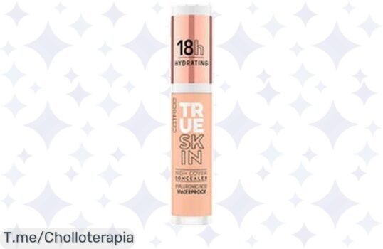 Descubre el super chollo del corrector True Skin High Cover de CATRICE: cubre imperfecciones y resalta tu belleza ¡No dejes pasar esta oferta única, compra ya!