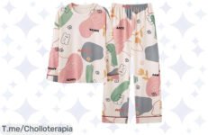 Descubre el super chollo del invierno: conjunto de pijama de algodón suave y cómodo, perfecto para dormir como un bebé ¡Aprovecha esta oferta única antes que se acabe!