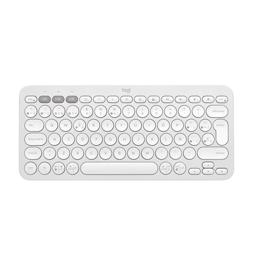 Descubre el super chollo del teclado Logitech Pebble K380s: conecta 3 dispositivos a la vez y disfruta de una batería que dura 3 años. ¡Aprovecha esta oferta única ya!